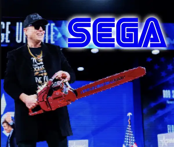 elon musk - sega motosega meme 