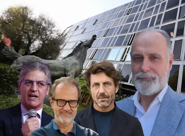 giampaolo rossi paolo petrecca angelo mellone stefano coletta rai