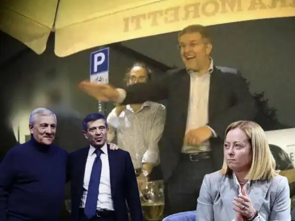 giorgia meloni carlo fidanza antonio tajani maurizio lupi 