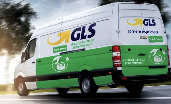 gls consegne elettrico elettriche clima cambiamento climatico