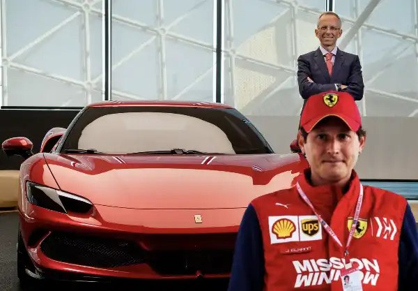 john elkann ferrari benedetto vigna 