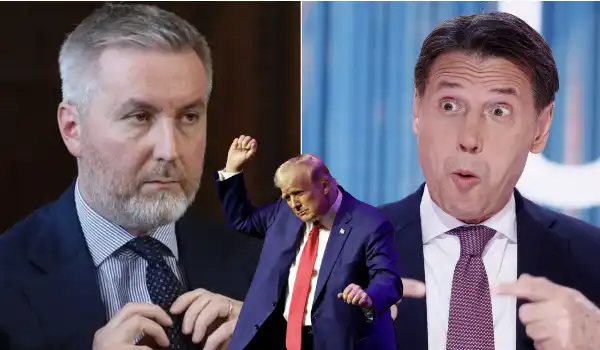 lorenzo guerini giuseppe conte donald trump