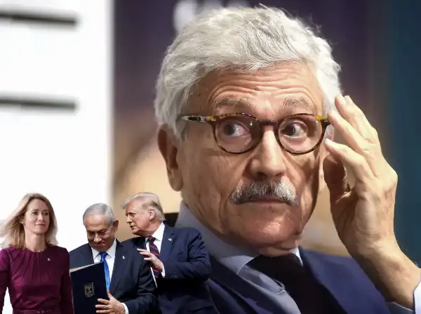 massimo dalema d'alema d alema donald trump netanyahu kaja kallas