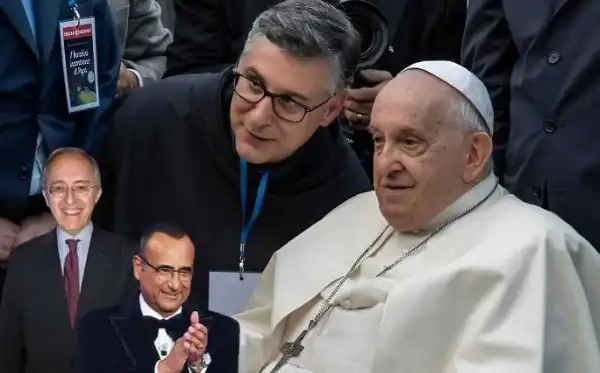 papa francesco enzo fortunato carlo conti piero damosso