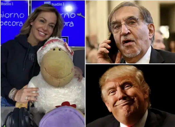 sonia bruganelli ignazio la russa donald trump