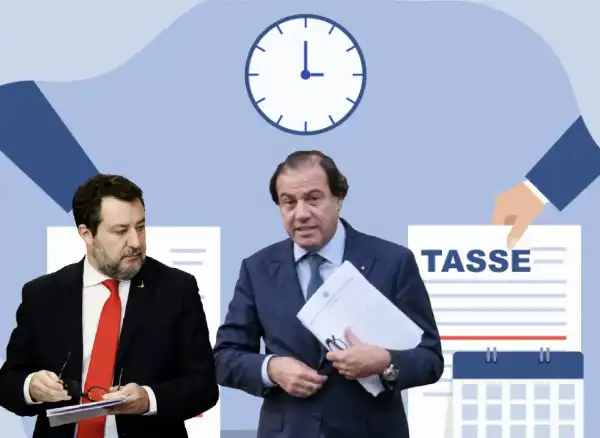 tasse fisco matteo salvini maurizio leo