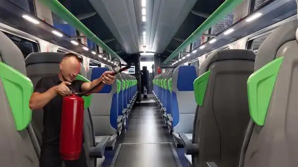 treno estintore 