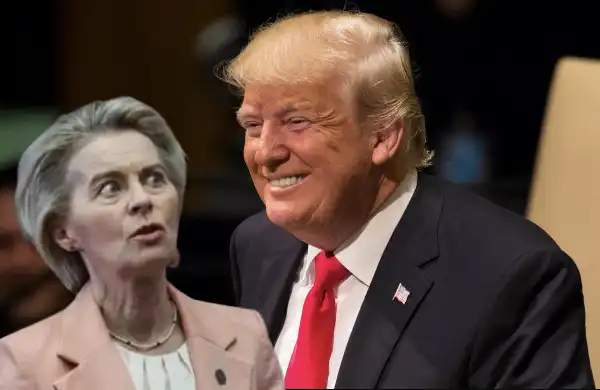 ursula von der leyen donald trump 