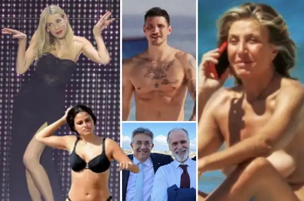 veronica gentili alessia marcuzzi roberto sergio giampaolo rossi myrta merlino