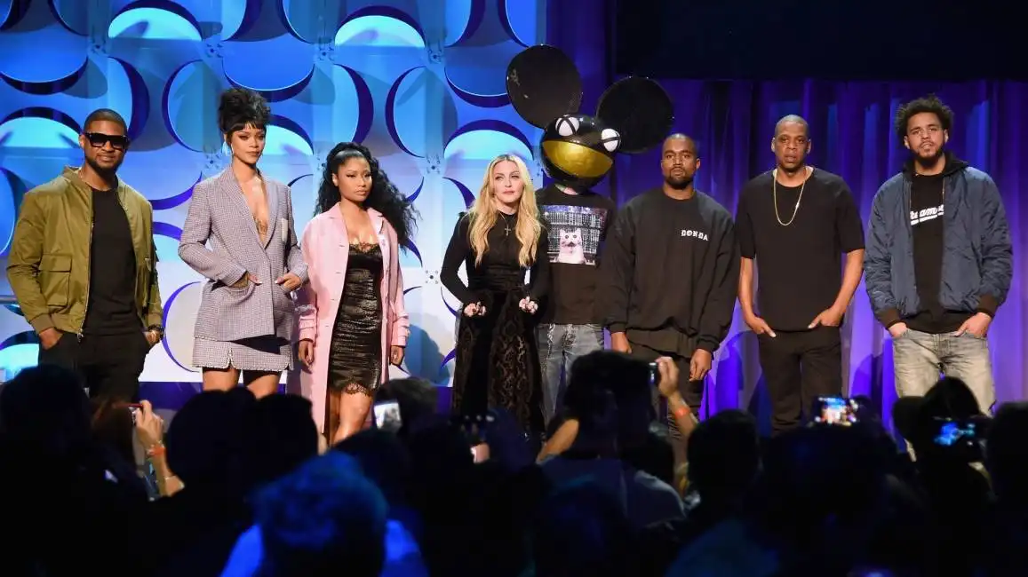 beyonce jay z e madonna presentano tidal -9