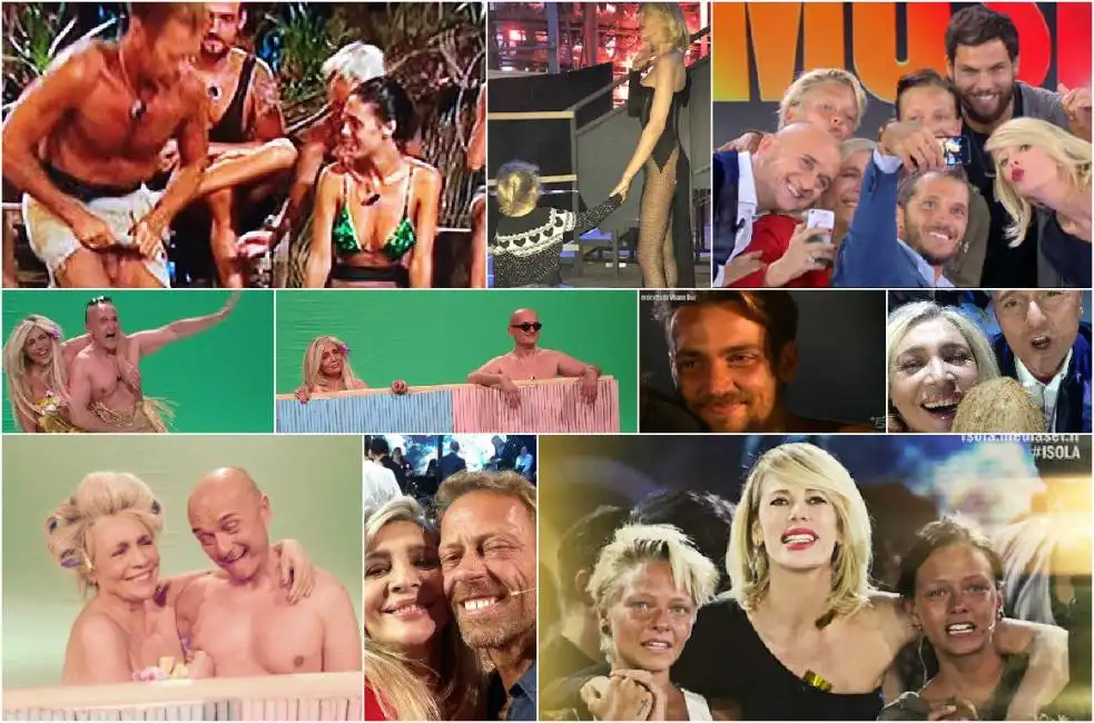 isola finale rocco famosi