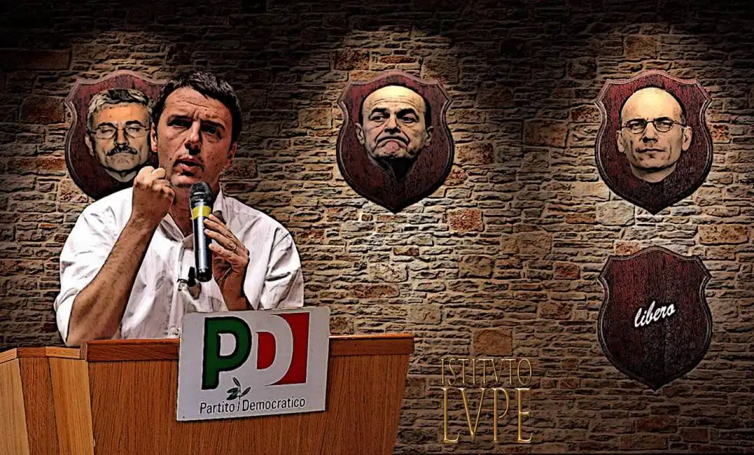 renzi letta bersani dalema