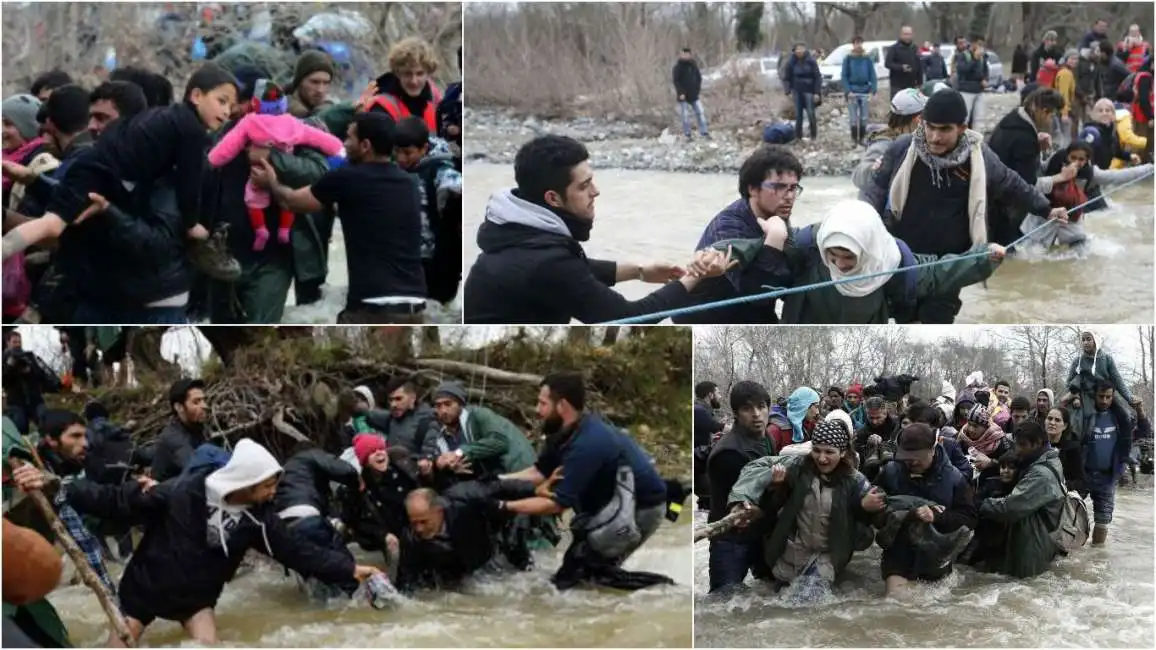 collage fiume macedonia grecia