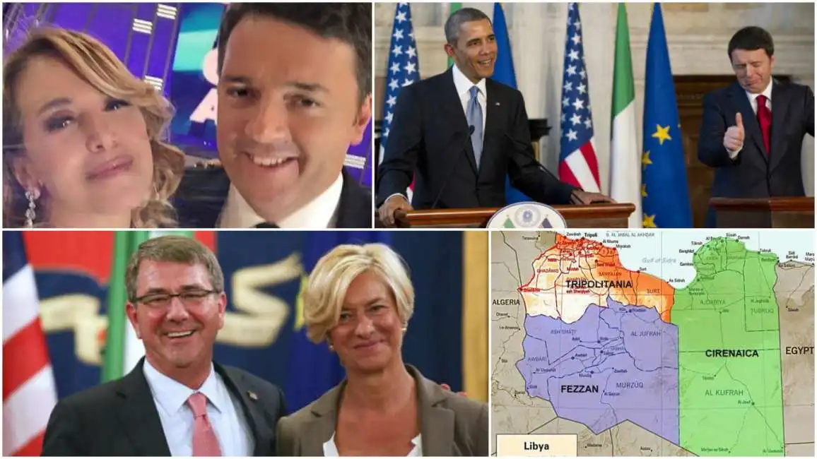 renzi durso d urso obama pinotti libia carter