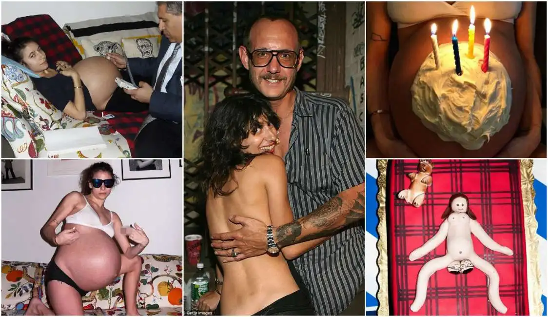 terry richardson gravidanza