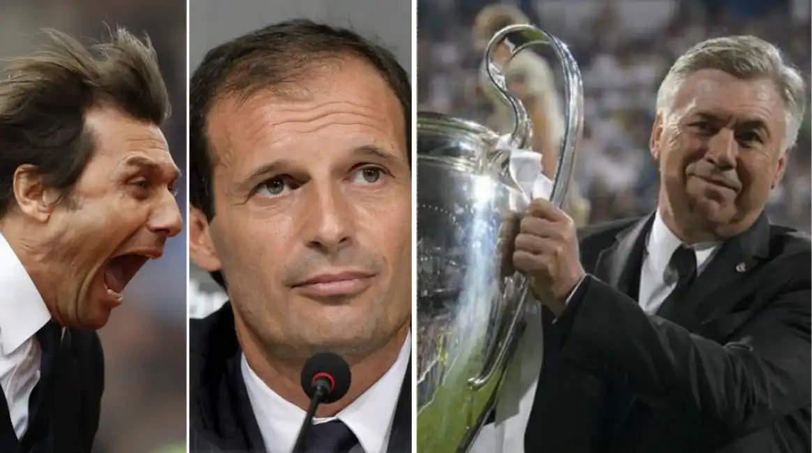 conte allegri ancelotti