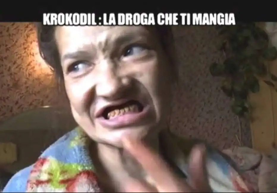 gli effetti del krokodil 