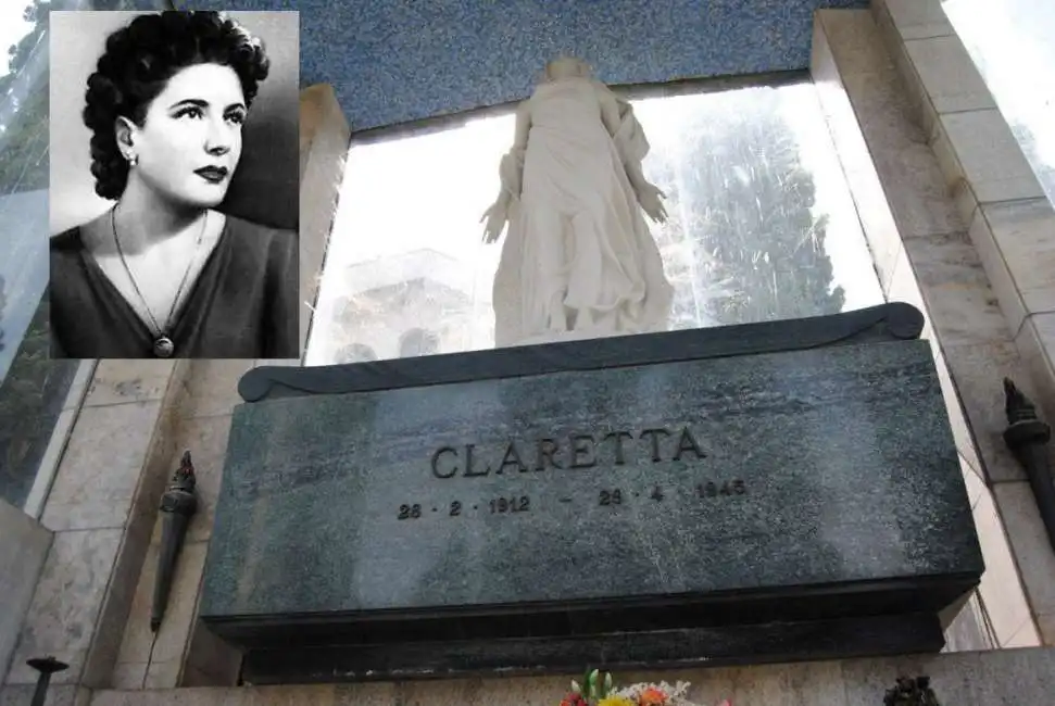 la tomba di claretta petacci 