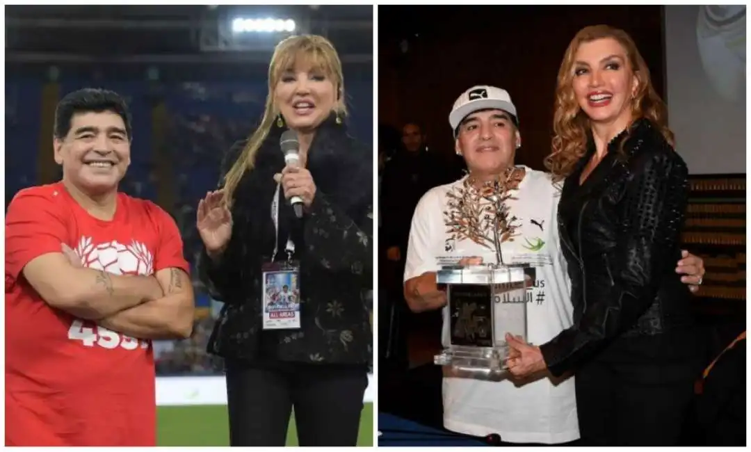 milly carlucci maradona