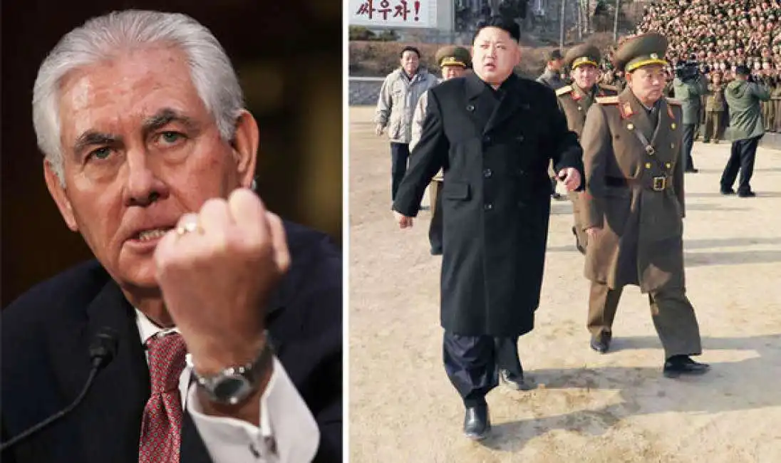 rex tillerson kim jong un