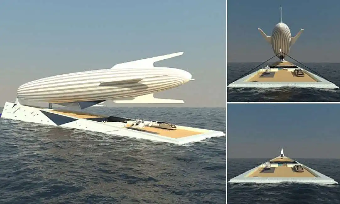 superyacht dirigibile