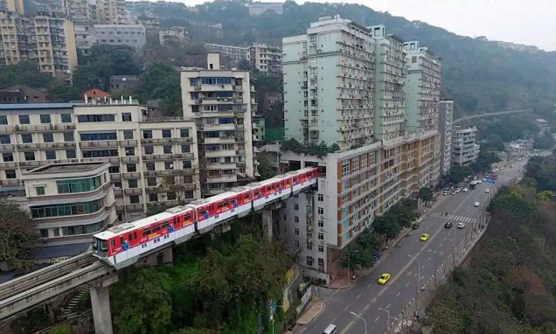 treno cinese chongping