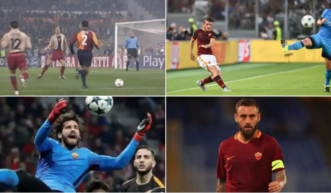 de rossi alisson florenzi roma barcellona