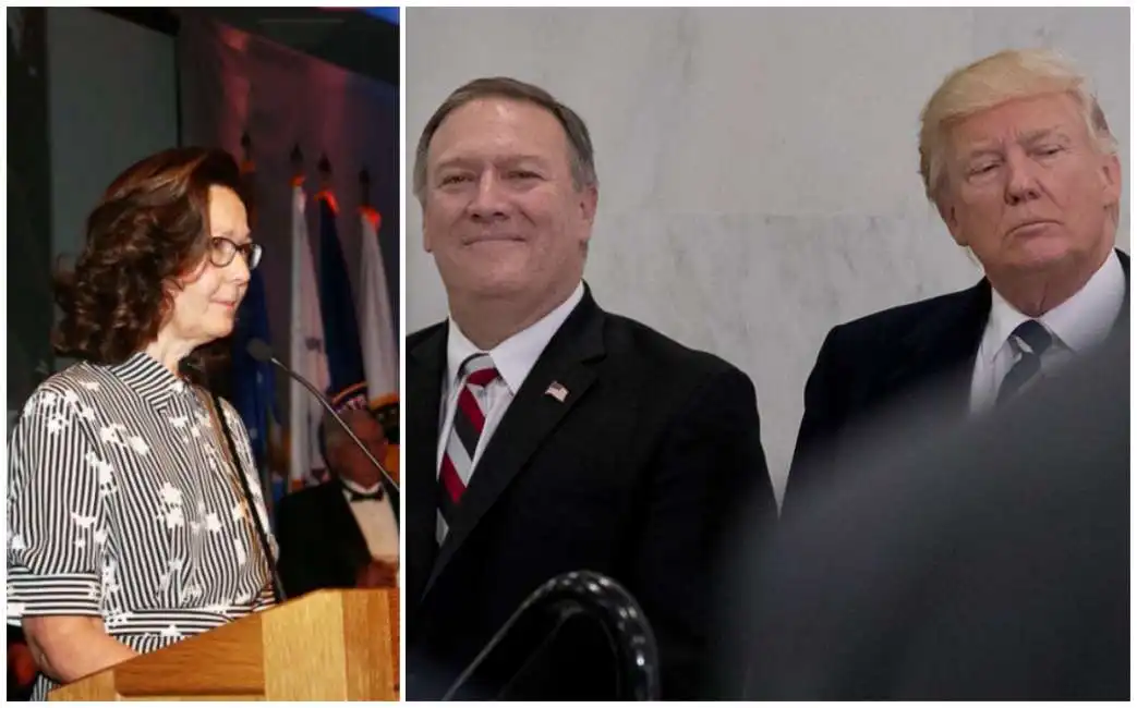 gina haspel mike pompeo trump