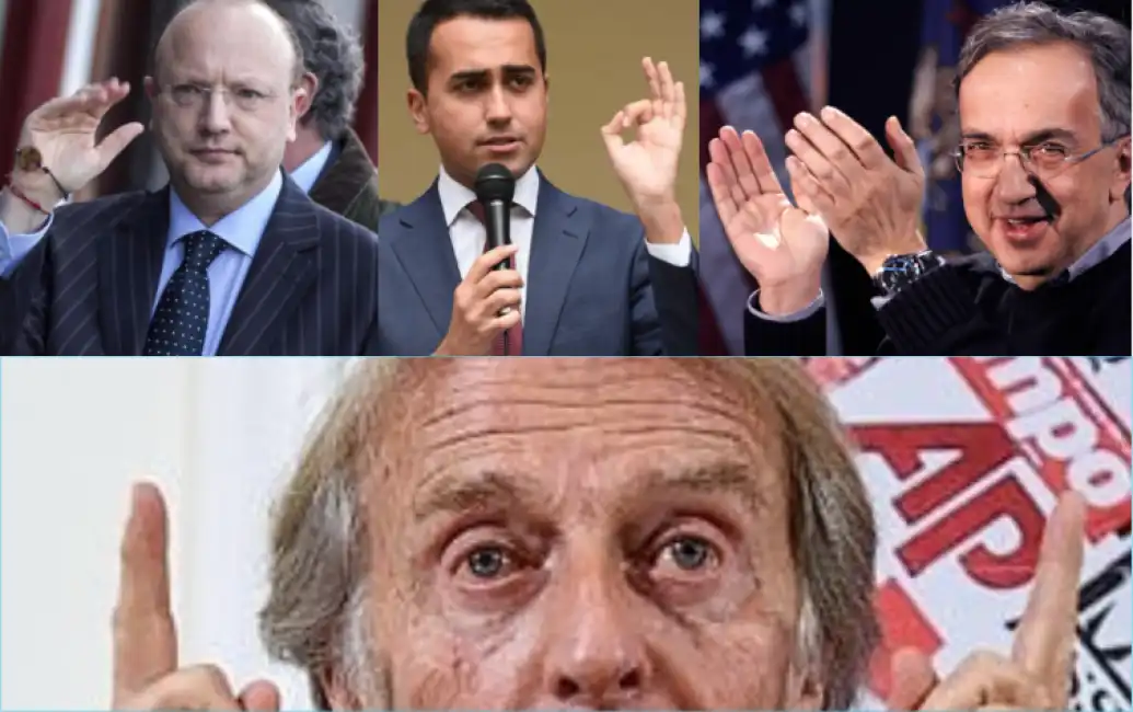 marchionne montezemolo boccia di maio