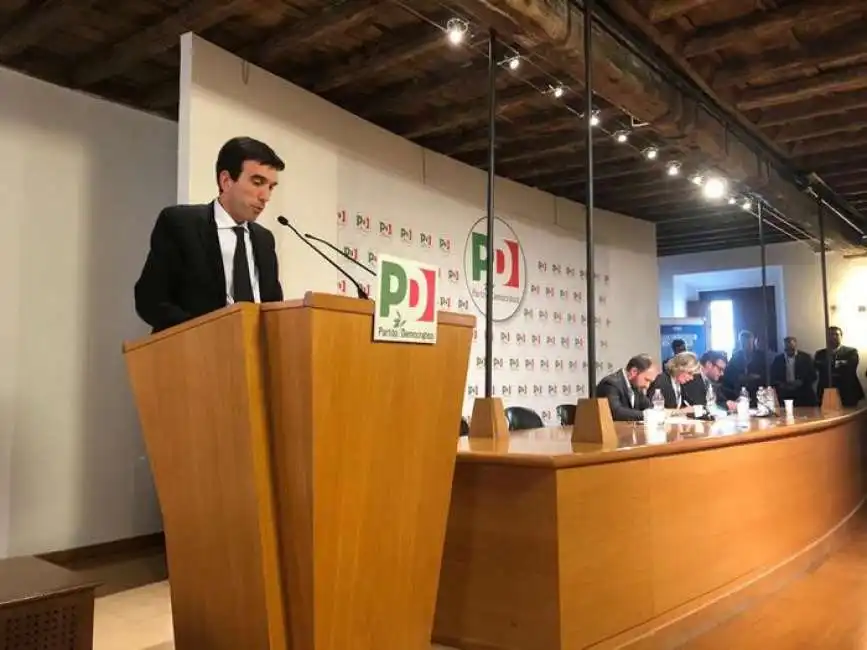 maurizio martina alla direzione del pd