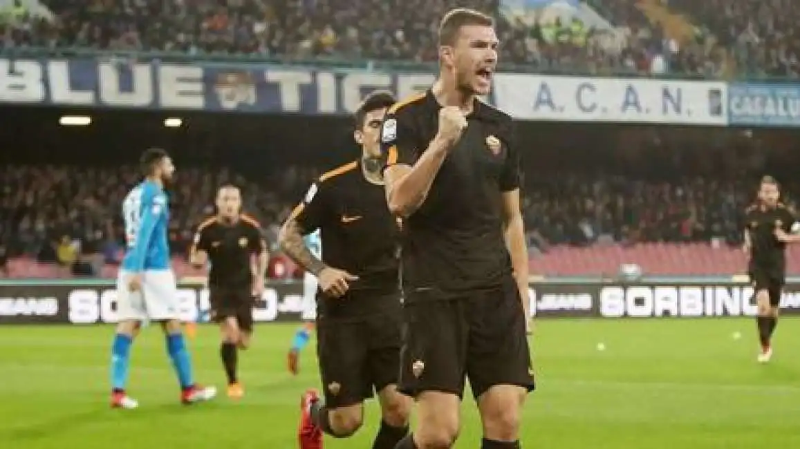 napoli roma dzeko