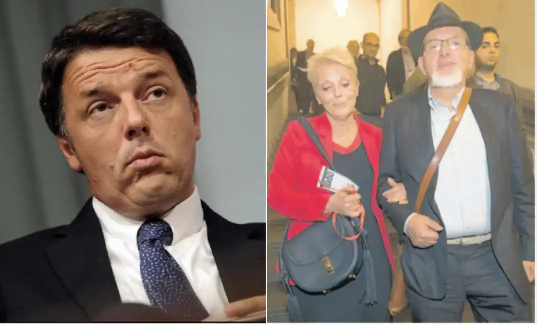 renzi con i genitori