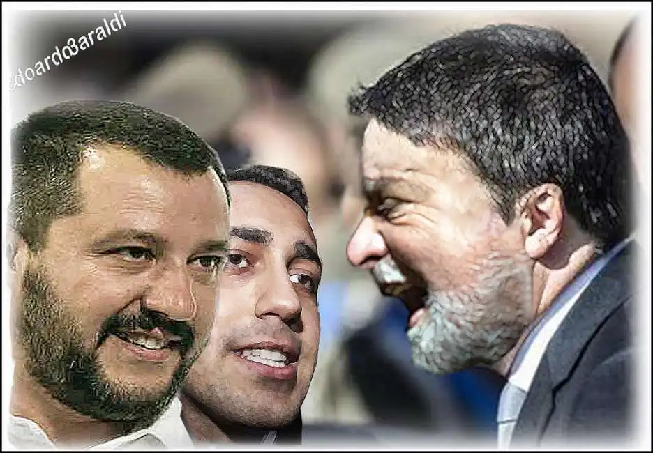 salvini di maio renzi