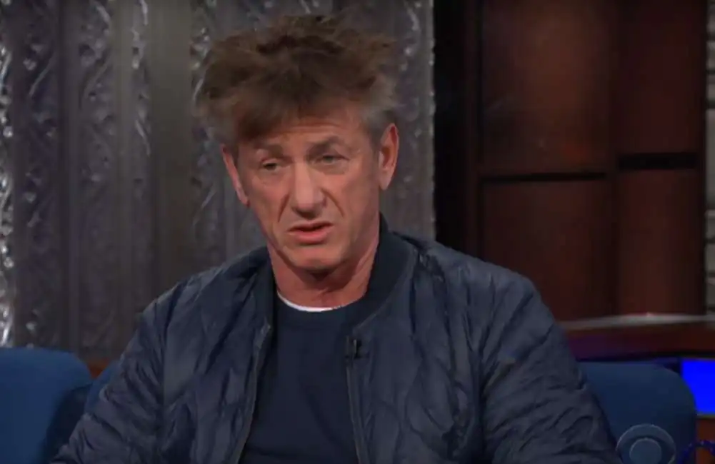 sean penn da stephen colbert 