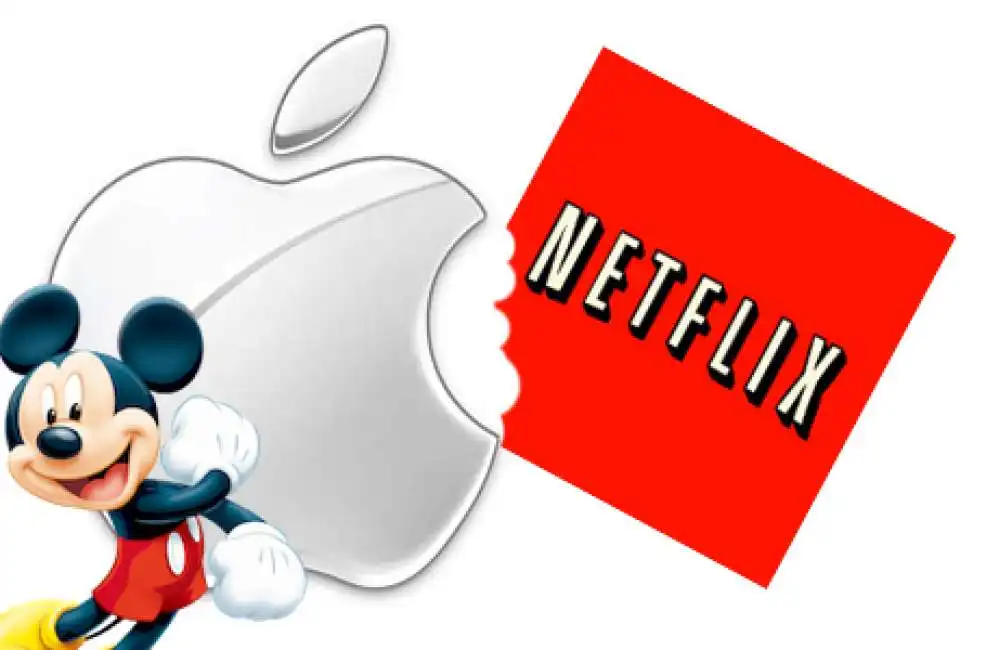 apple netflix disney