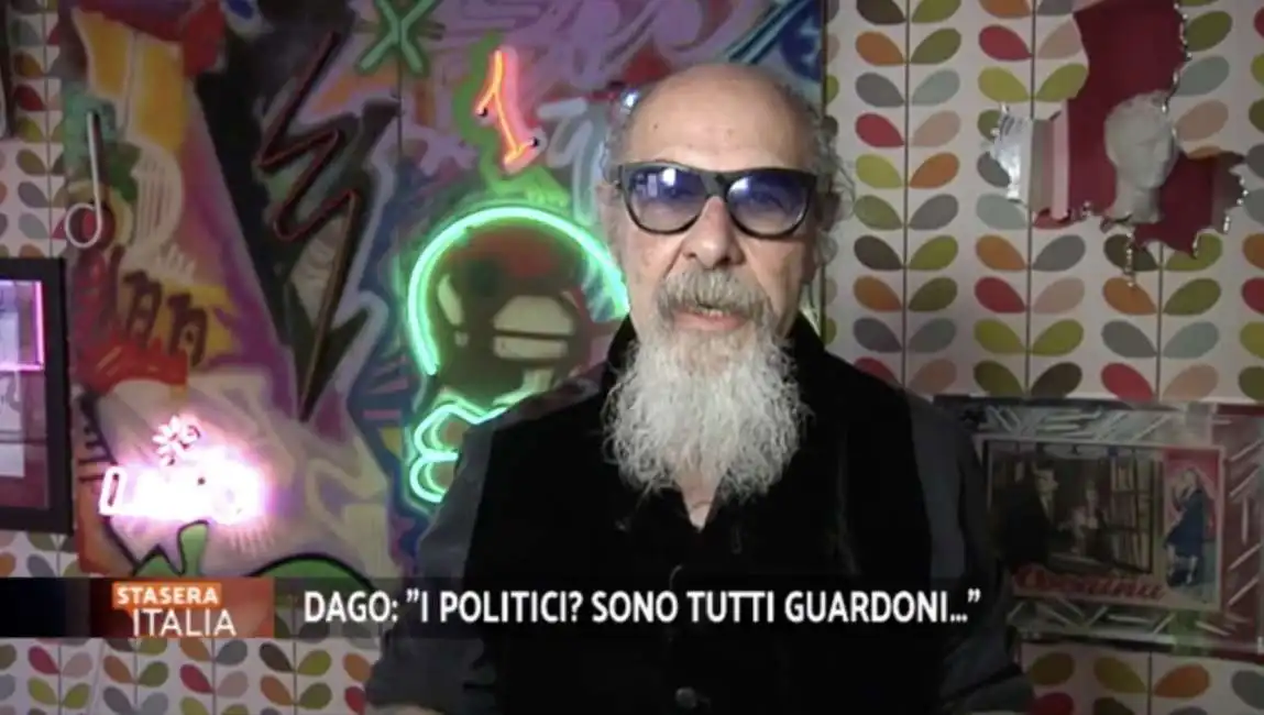 dago roberto d'agostino stasera italia