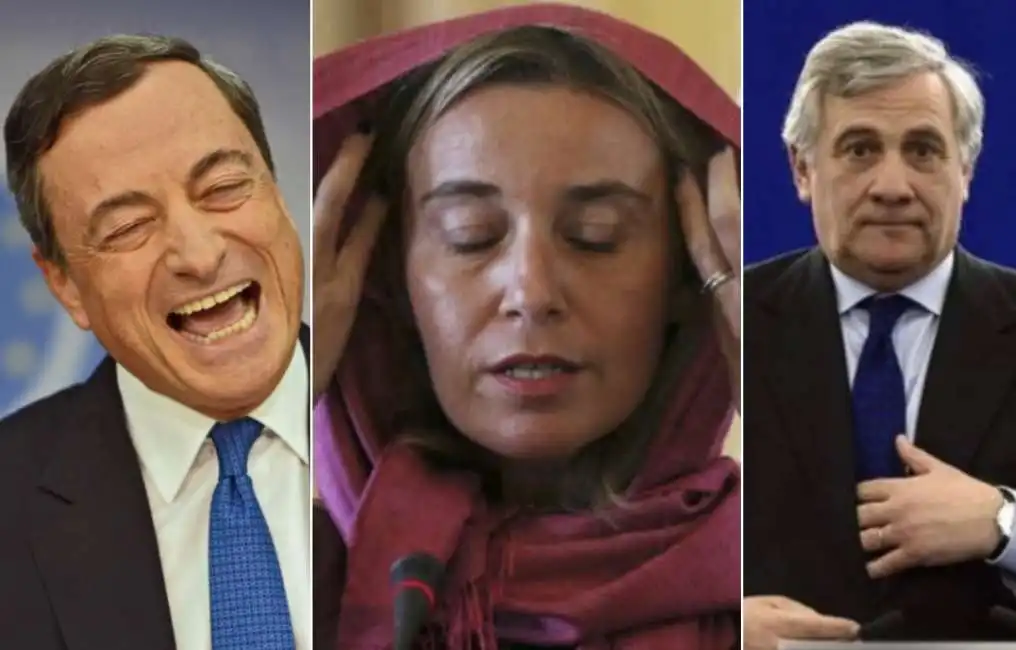 draghi mogherini tajani