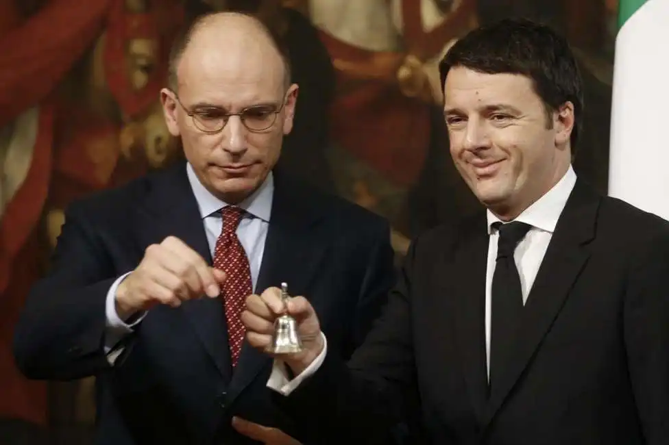 enrico letta matteo renzi campanella