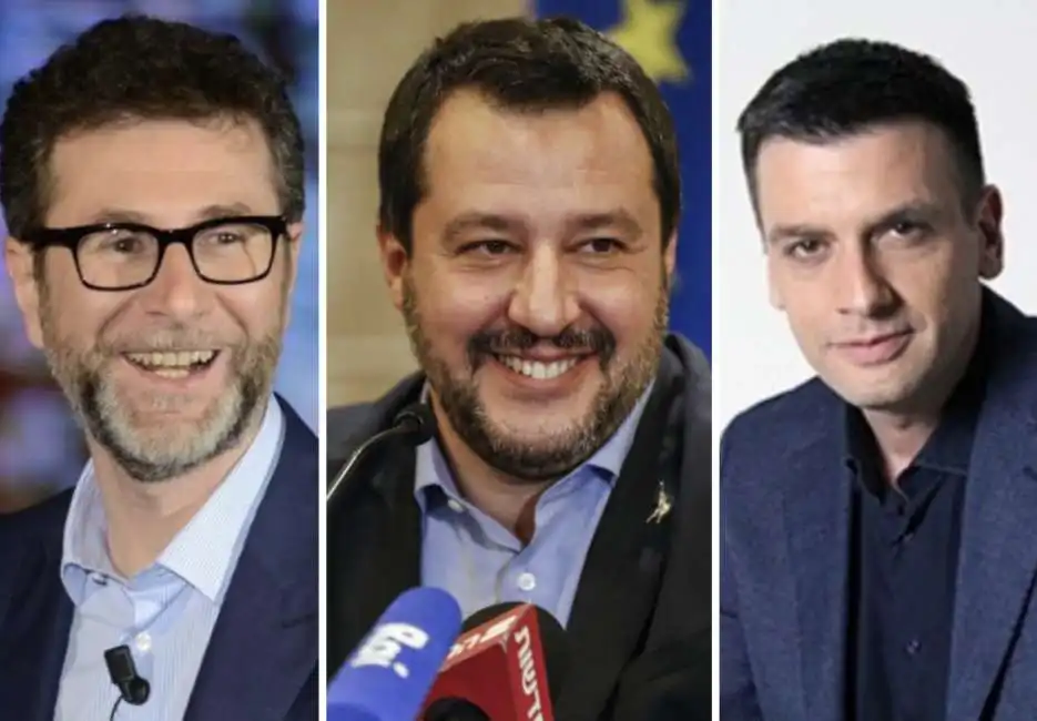 fabio fazio matteo salvini roberto poletti