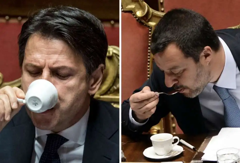 giuseppe conte matteo salvini