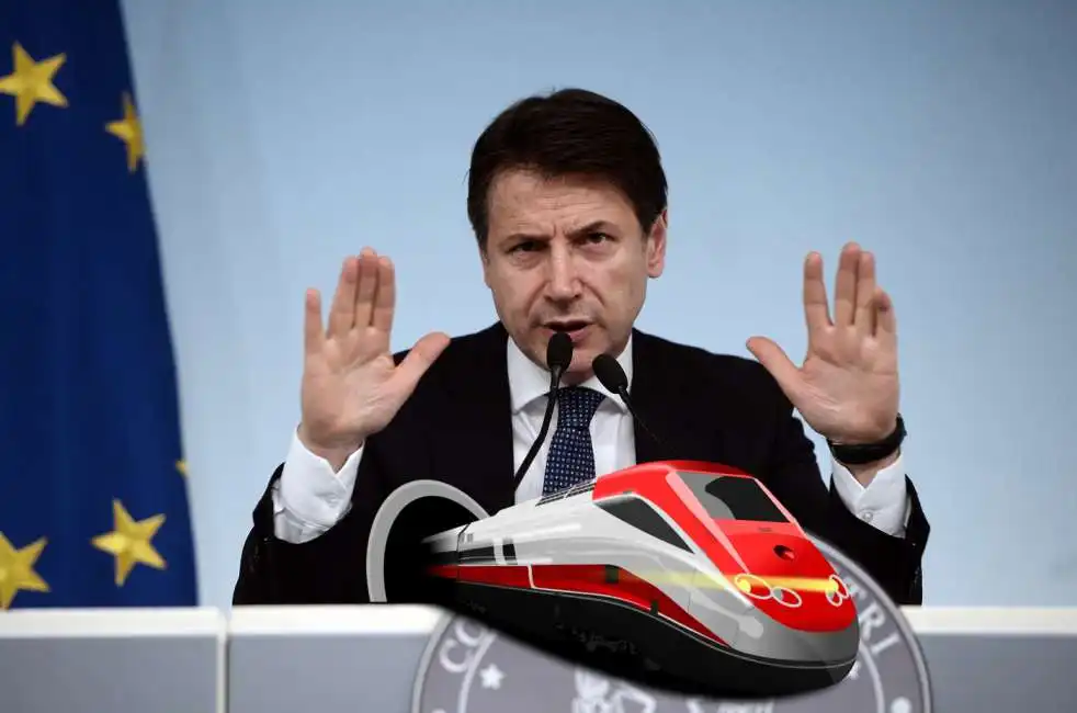 giuseppe conte tav treno