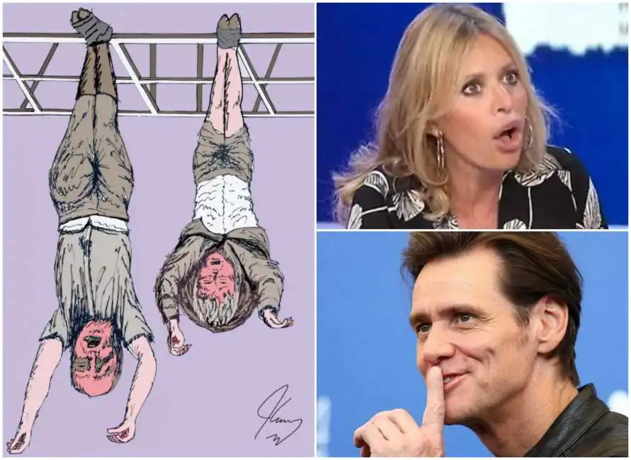 jim carrey alessandra mussolini 