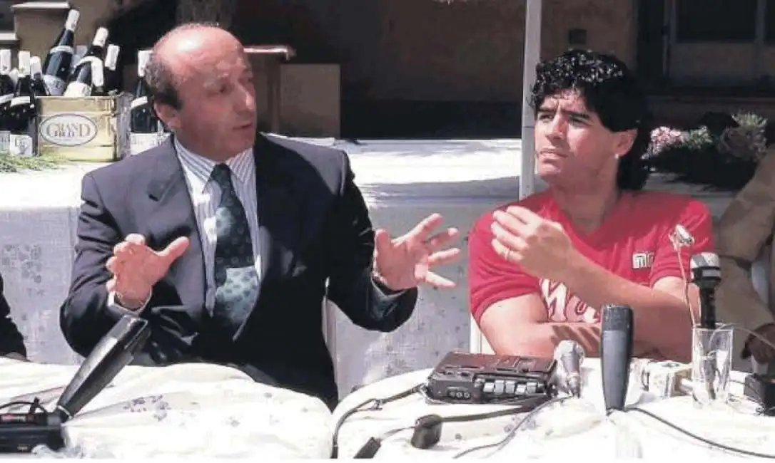 luciano moggi e diego maradona