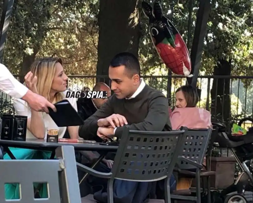 luigi di maio con virginia saba