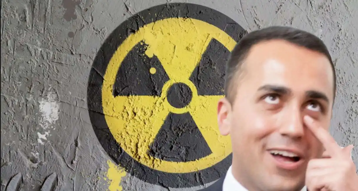 luigi di maio radioattivo plutonio nucleare