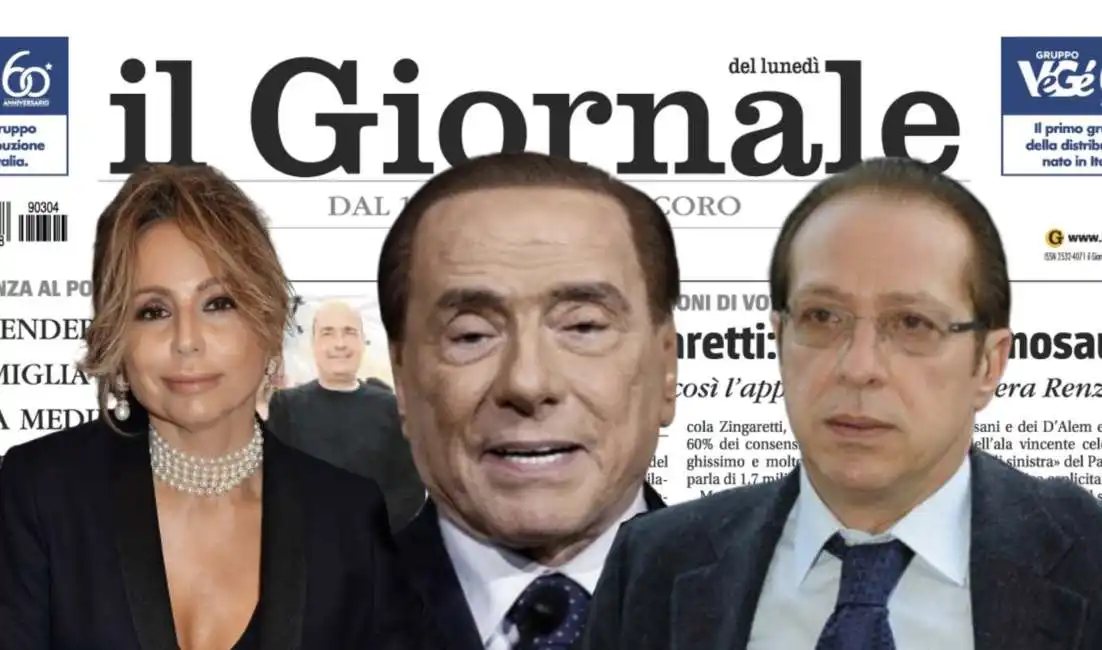 marina silvio paolo berlusconi il giornale