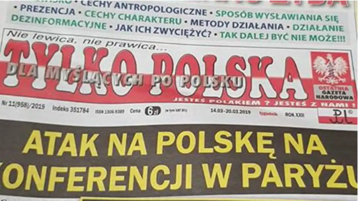 polonia giornale di estrema destra