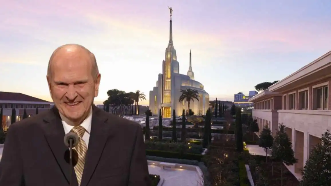 russell nelson mormone mormoni tempio roma