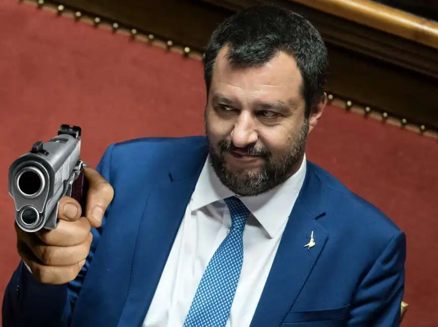 salvini pistola legittima difesa