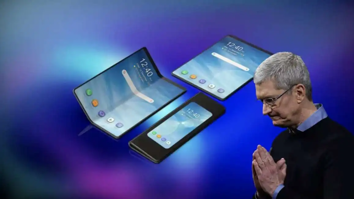 tim cook samsung galaxy fold